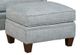 King Hickory Customizable Grayson Fabric Ottoman-0