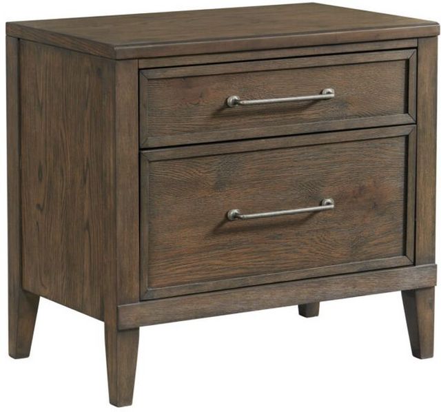 Intercon Preston Weathered Vintage Oak 30" Bunching File Cabinet-0