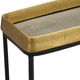 Currey & Company Tanay Antique Brass Side Table with Graphite Black Base-2