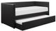 Mazin Furniture Adra Black Daybed With Trundle-1