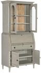 Legacy Classic Vintage Market Barnwood Oak/Northern Moss Secretary Cabinet-3