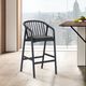 Armen Living Echo Black Counter Stool-1