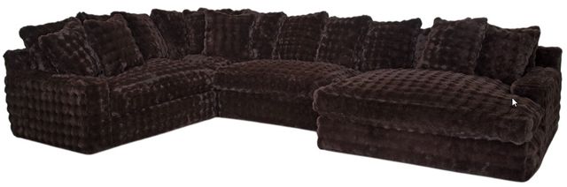 Franklin™ Angel 4-Piece Marshmallow Chocolate Sectional-0