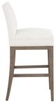 Fairfield® Customizable Entree Dining Pull Short Back Bar Stool-2