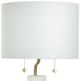 Stylecraft Tamara Day Jasper White 32"H Table Lamp-4