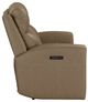 Liberty Furniture Camden Aline Toast Leather Power Reclining Loveseat with Console-5