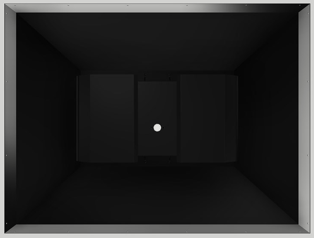 Vent-A-Hood® 36" Black Island Liner Insert-1
