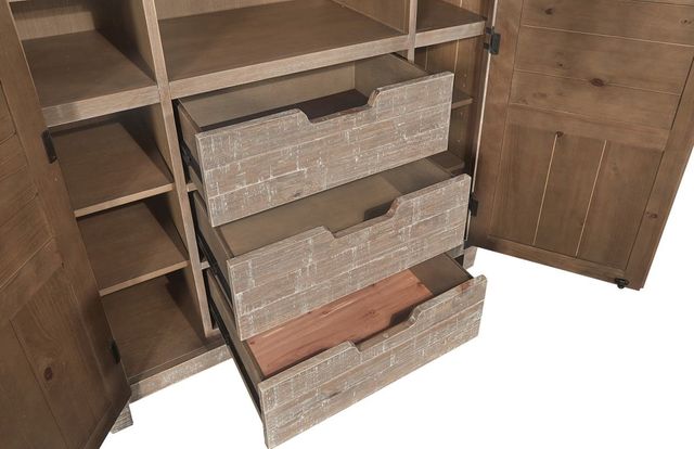 aspenhome® Foundry Weathered Stone Door Chest-2