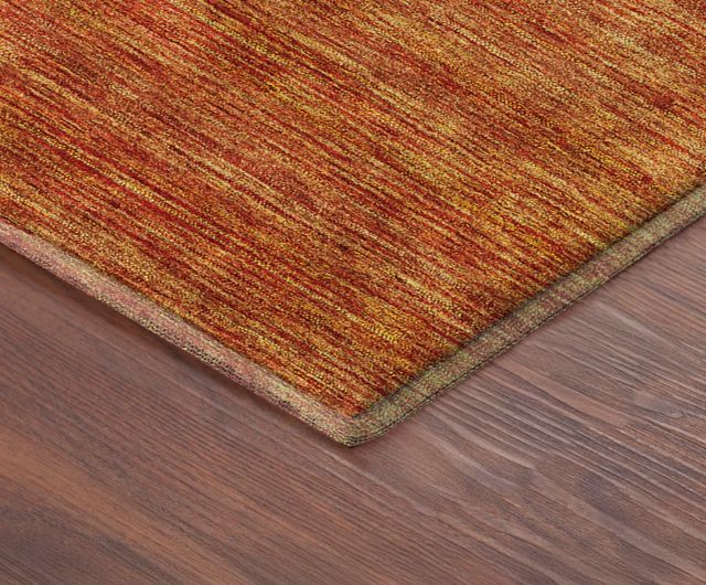Dalyn™ Rug Company Soft Essentials SE1 Orange 5'x8' Area Rug-4