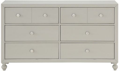 Mazin Furniture Wellsummer Gray Dresser-1
