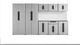 Gladiator® Silver Tread Flex Cabinet System II-1