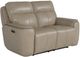 Bassett® Furniture Club Level Manteo Diamond Leather Power Reclining Loveseat -0