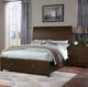 Winners Only® Union Dark Brown King Sleigh Storage Bed-1