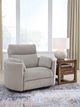 Benchcraft® ModMax Luxe Flint Swivel Glider Power Recliner-2
