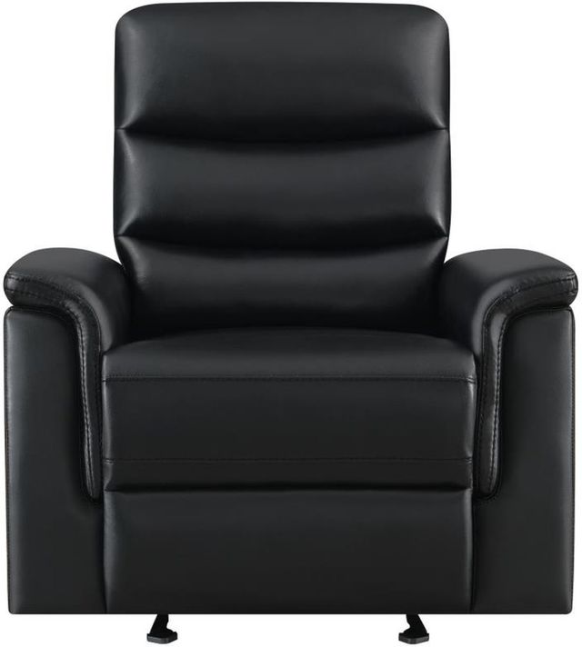 Coaster® Dario 3-Piece Black Reclining Living Room Set-3