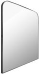 Surya Aranya Matte Black 36" Mirror-1