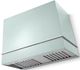 La Cornue CornuFé Loge 44" Roquefort Wall Mounted Range Hood with Polished Chrome Trim-0