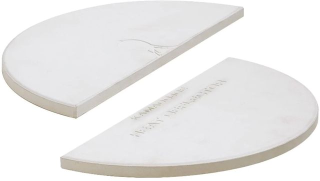 Kamado Joe® Big Joe® Pair of 24" White Heat Deflectors-1