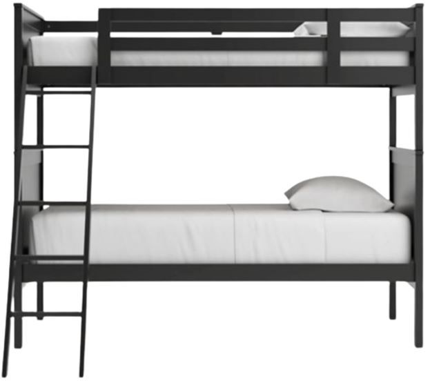 Signature Design by Ashley® Nextonfort Black Twin/ Twin Bunk Bed-1