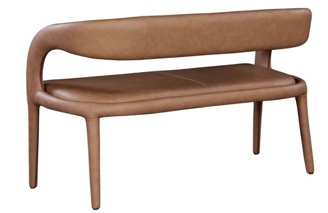 Meridian Furniture Sylvester Brown Bench-2