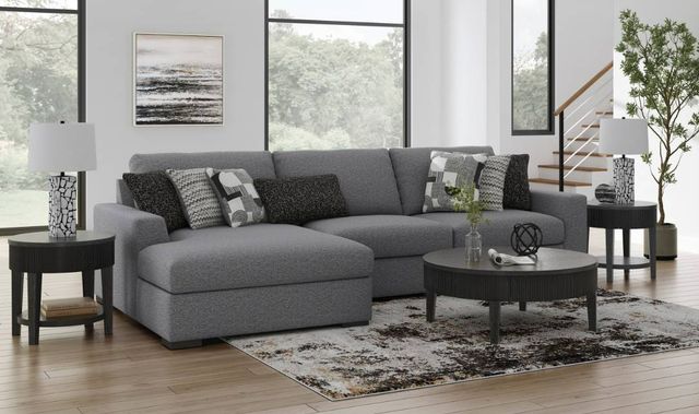 Benchcraft® Bealton 3-Piece Salt and Pepper Left-Arm Facing Sectional and Chaise-2