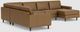 EQ3 Customizable Oskar 4-Piece Leather U-Shape Right-Arm Facing Sofa Sectional and Chaise-3