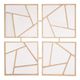 Zuo Modern Four Faces Gold Mirror-1