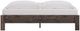 Signature Design by Ashley® Calverson Brown King Platform Bed-4