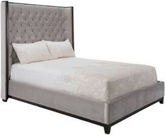 Decor-Rest® Furniture LTD Customizable Carolina Upholstered Queen Panel Bed