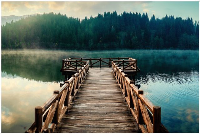 Classy Living Dock Views Wall Art-0