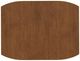 Mavin Customizable Boat Extendable Dining Table with 12" Leaf-3