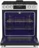 Sharp 30” Stainless Steel Slide-In Gas Range with True European Convection-1