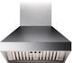 Falmec Pyramid Pro 36" Scotch Brite Stainless Steel Island Range Hood-0