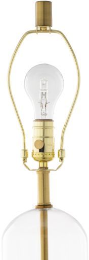 Surya Carthage Clear/Gold Table Lamp-2