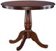 John Thomas Furniture® Dining Essentials Espresso 36" Round Dining Table-0