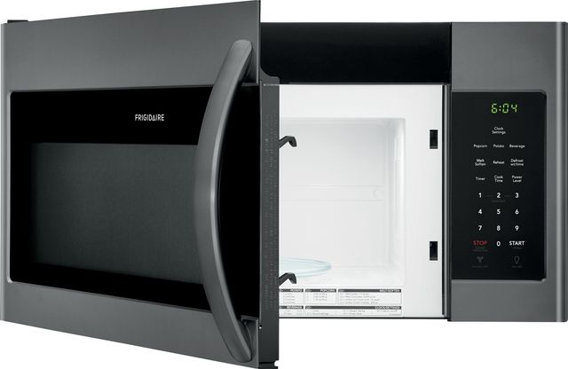 Frigidaire® 1.6 Cu. Ft. Black Stainless Steel Over The Range Microwave-3