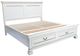 Emerald Home Stoney Creek Antique White Queen Panel Storage Bed-0