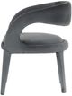 Four Hands Hawkins Charcoal Velvet Dining Chair-3