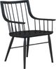A.R.T. Furniture® Frame Black Windsor Arm Chair-0
