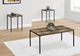 Monarch Specialties Inc. 3-Piece Brown Table Set-1