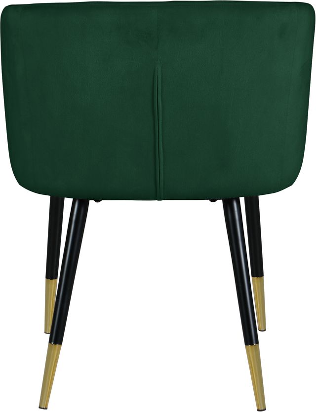 Meridian Furniture Louise Green Velvet Dining Chair-2