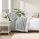Olliix by Clean Spaces Allergen Barrier Light Gray California King 300 Thread Count Cotton Sheet Set-3