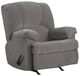 American Wholesale Furniture Cassian Steel Gray Manual Recliner-0