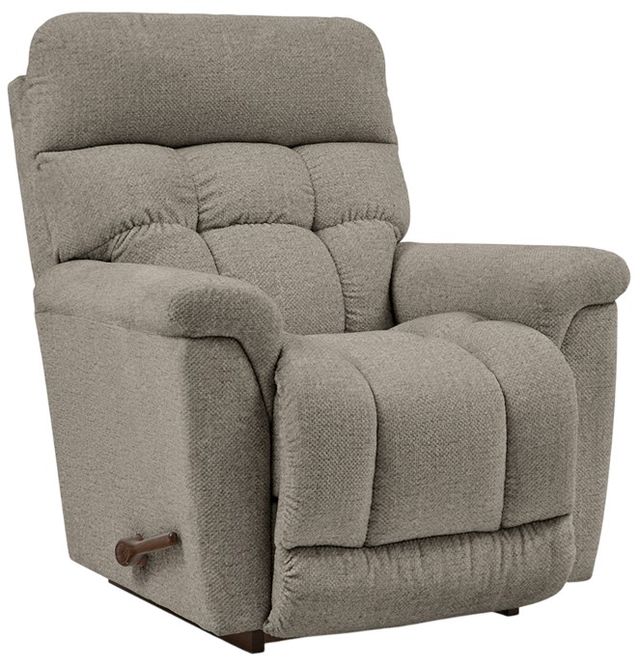 La-Z-Boy® Fulton Smoke Manual Rocking Recliner-0