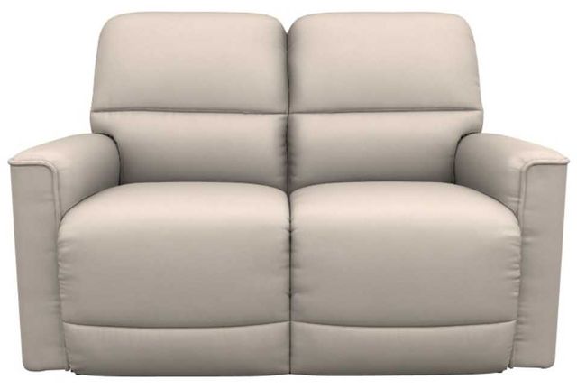 La-Z-Boy® Cade Oyster Power Reclining Loveseat with Headrest and Lumbar-1