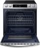 Open Box **Scratch and Dent** Samsung 30" Fingerprint Resistant Stainless Steel Slide-In Electric Range-2