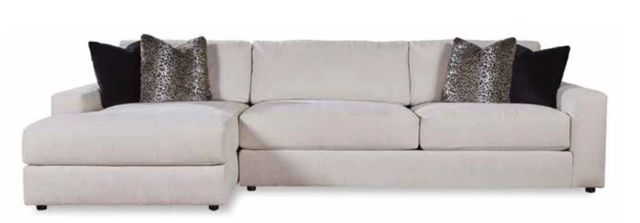 Huntington House 2-Piece Left-Arm Facing Loveseat Sectional and Chaise-0
