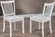 Titus Furniture White Dining Chair-0
