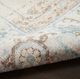 Nourison Home™  Astra Machine Washable Ivory Blue 5'x7' Area Rug-1