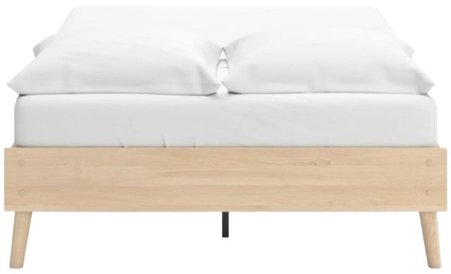 Signature Design by Ashley® Cabinella Tan Full Platform Bed-4